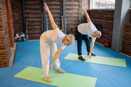 Calisthenics are a simple way to exercise on vacation.